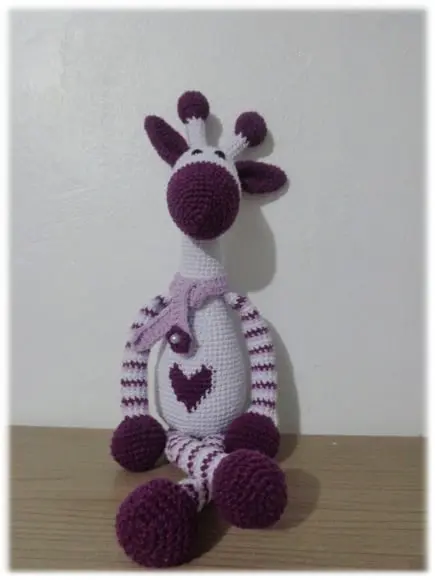 Girafa Amigurumi