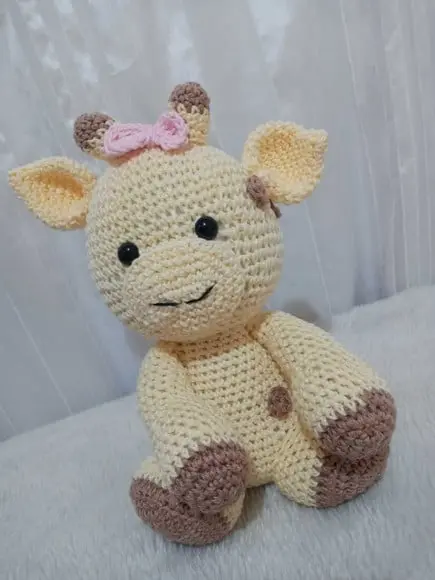 Girafa Amigurumi
