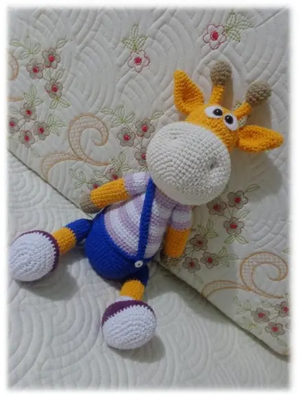 Girafa Amigurumi