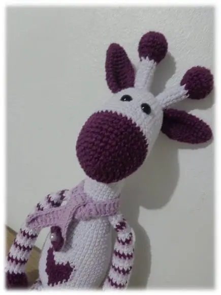 Girafa Amigurumi