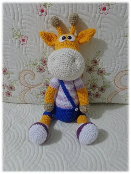 Girafa Amigurumi