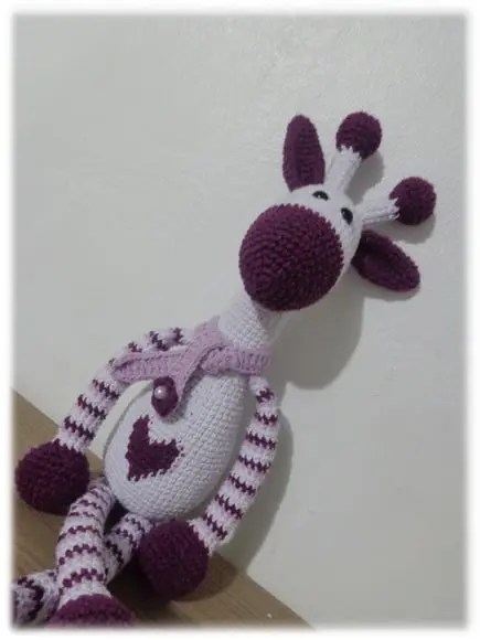 Girafa Amigurumi