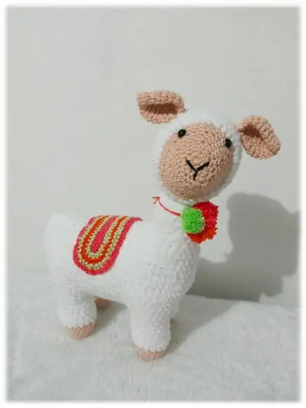 Lhama Amigurumi