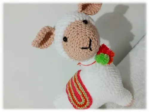 Lhama Amigurumi