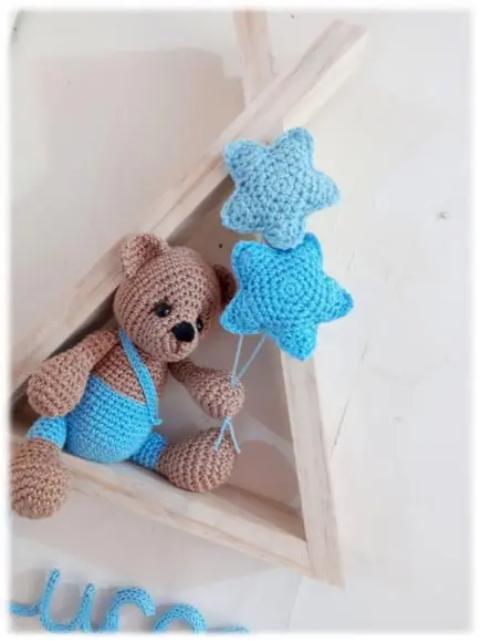 Porta maternidade Cabaninha - Urso
