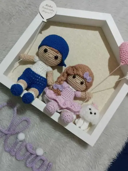 Porta Maternidade Casinha - Irmãos
