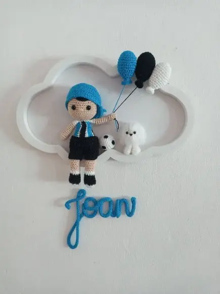 Porta Maternidade Nuvem - Grêmio