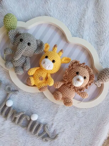 Porta Maternidade Nuvem - Safari Baby