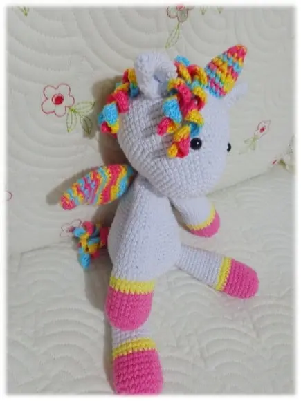 Unicónio Amigurumi