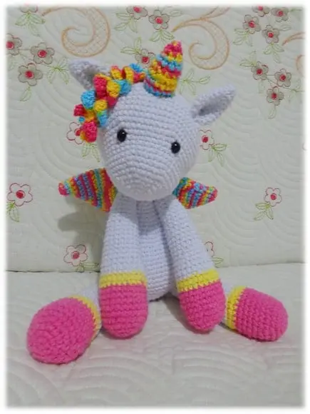 Unicónio Amigurumi