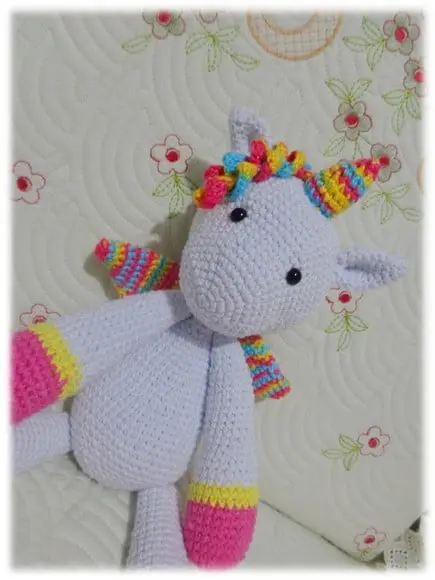 Unicónio Amigurumi