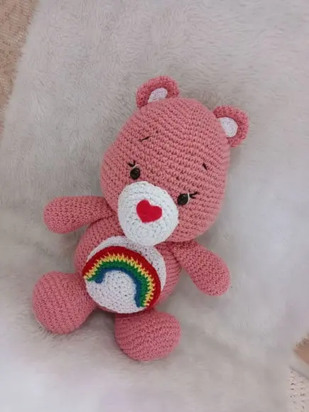 Ursinhos Carinhosos Amigurumi