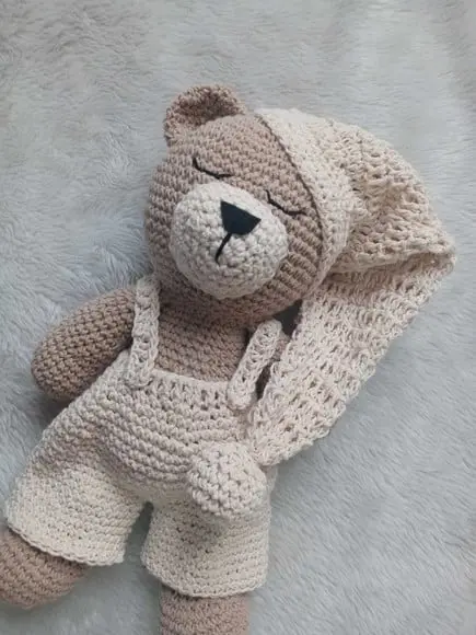 Urso Amigirumi 35cm