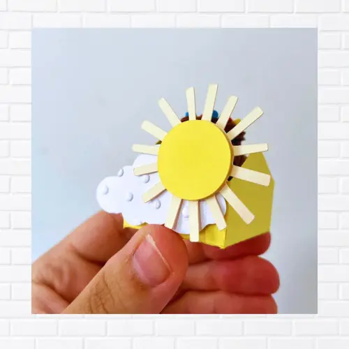 16 Forminhas Cenário Sol Volta ao Sol 365 Sorrisos