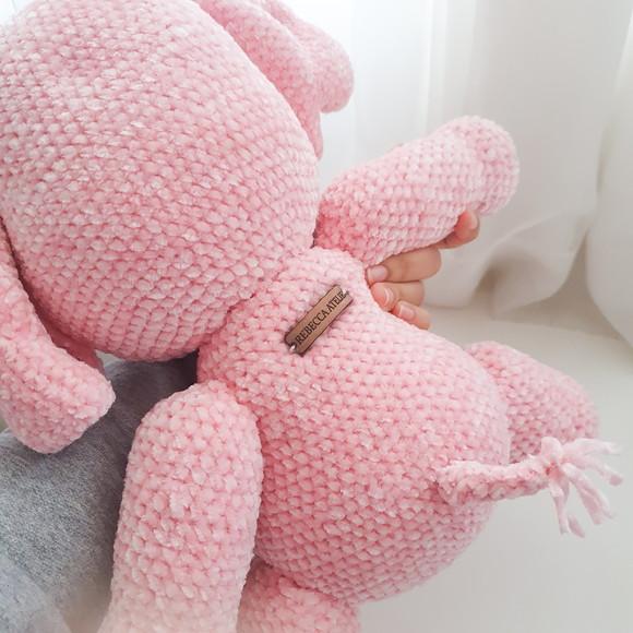 Amigurumi Elefante Rosa