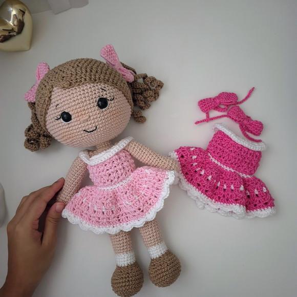 Boneca Amigurumi