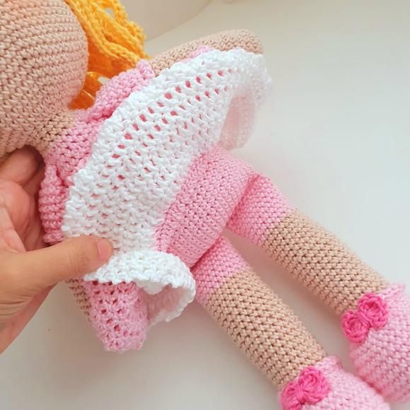 Boneca Amigurumi Mel