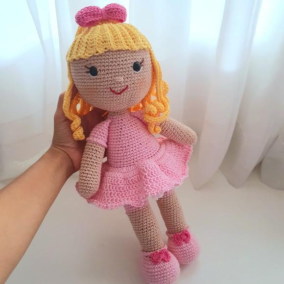 Boneca Amigurumi Mel