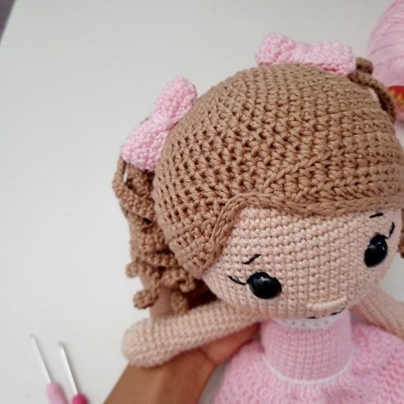 Boneca Meggie Amigurumi