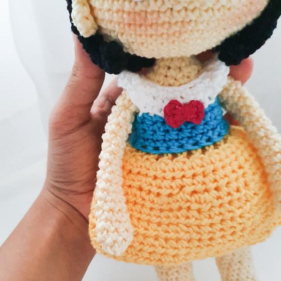 Branca de Neve Amigurumi