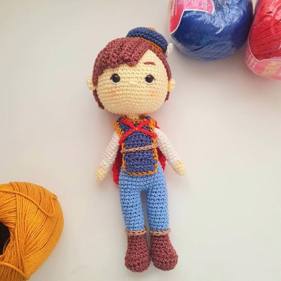Branca de Neve e Seu Principe Amigurumi