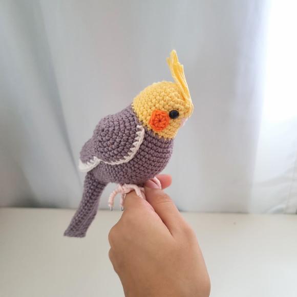 Calopsita Amigurumi