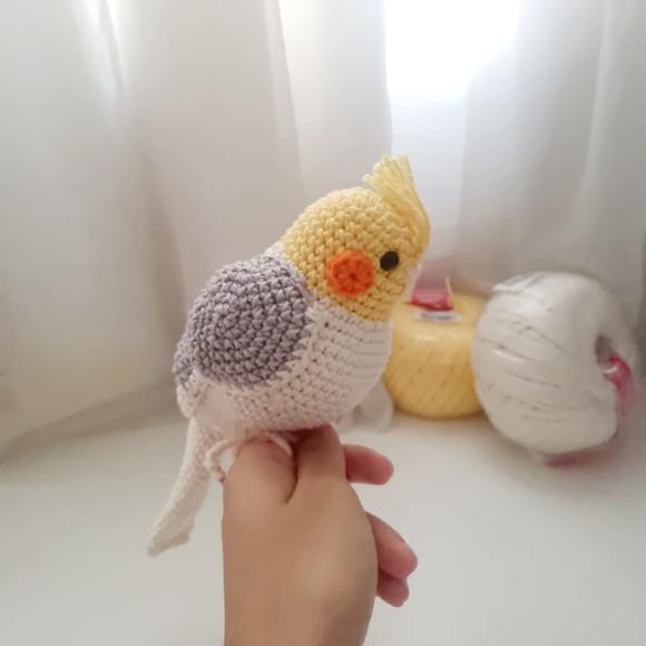 Calopsita Amigurumi