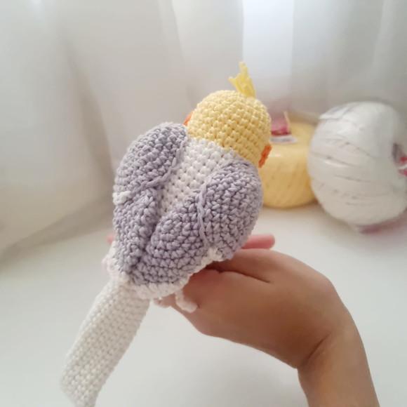 Calopsita Amigurumi
