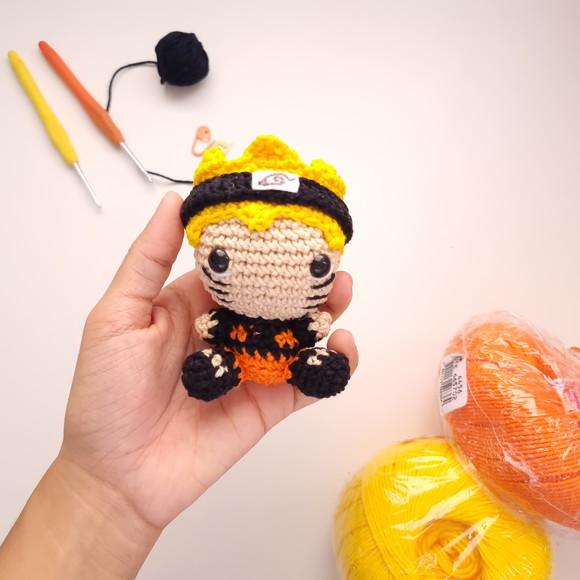 Chaveiro Naruto Amigurumi