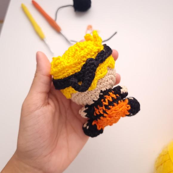 Chaveiro Naruto Amigurumi