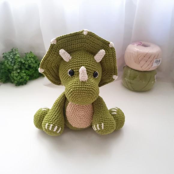 Dinossauro Amigurumi