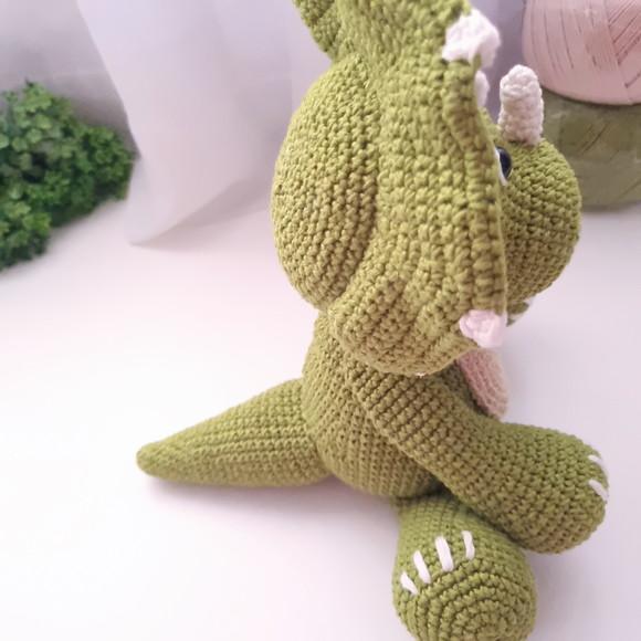 Dinossauro Amigurumi