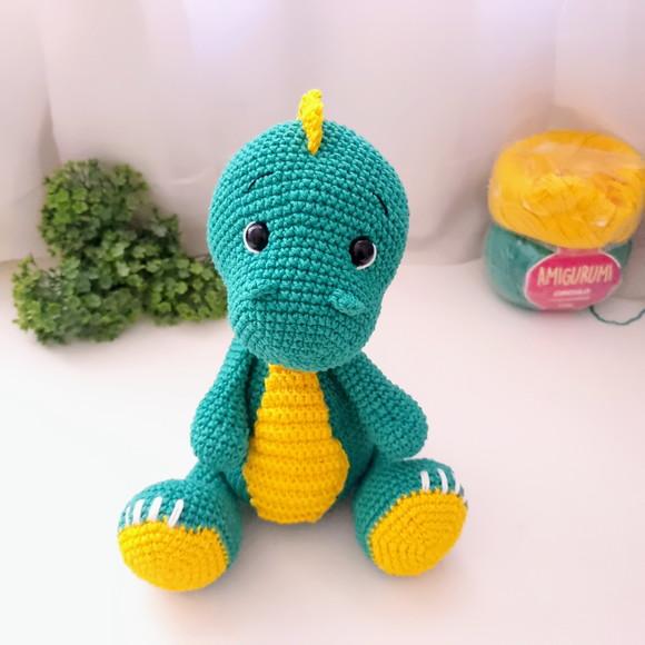 Dinossauro Amigurumi