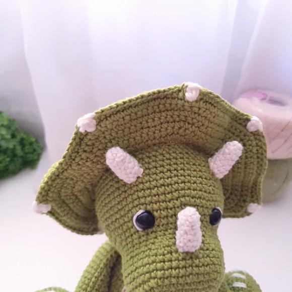 Dinossauro Amigurumi