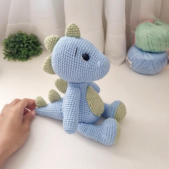 Dinossauro Amigurumi