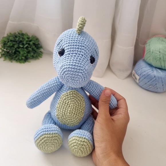 Dinossauro Amigurumi