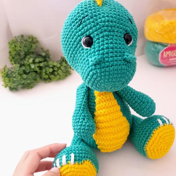 Dinossauro Amigurumi