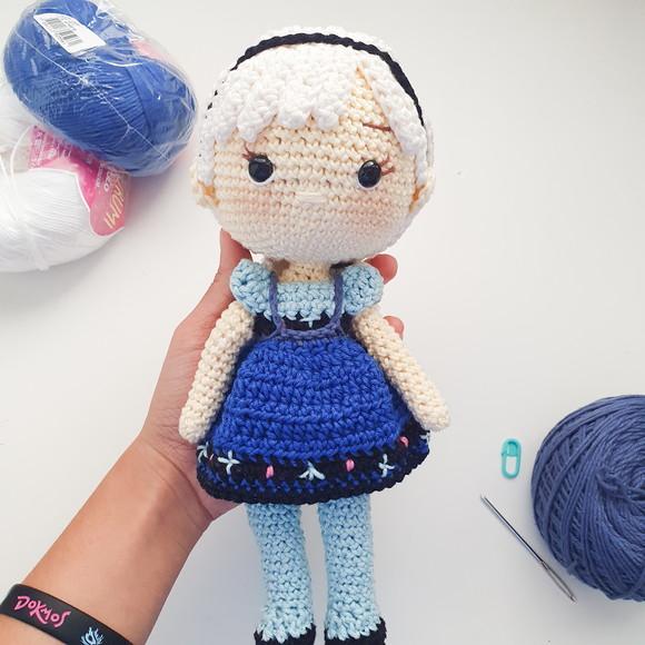 Elsa Frozen Amigurumi