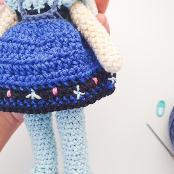 Elsa Frozen Amigurumi