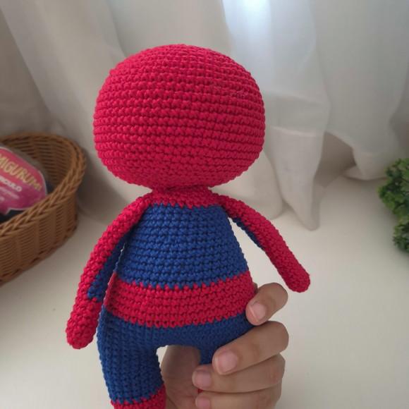 Homem Aranha Amigurumi