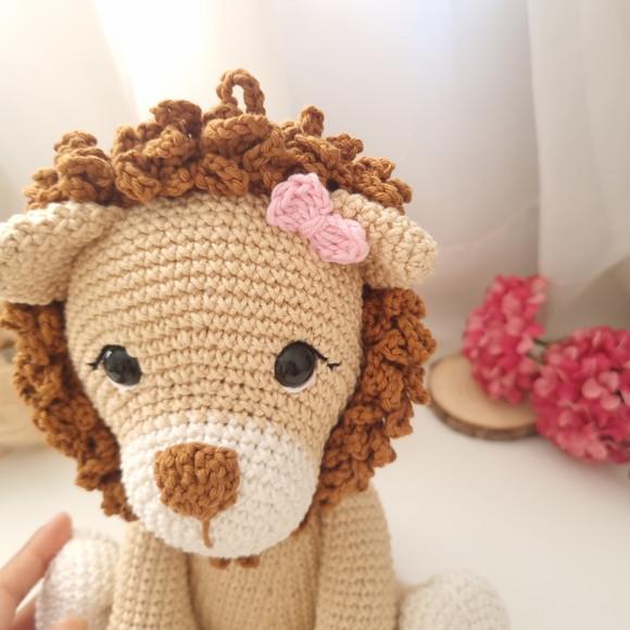 Leão Amigurumi
