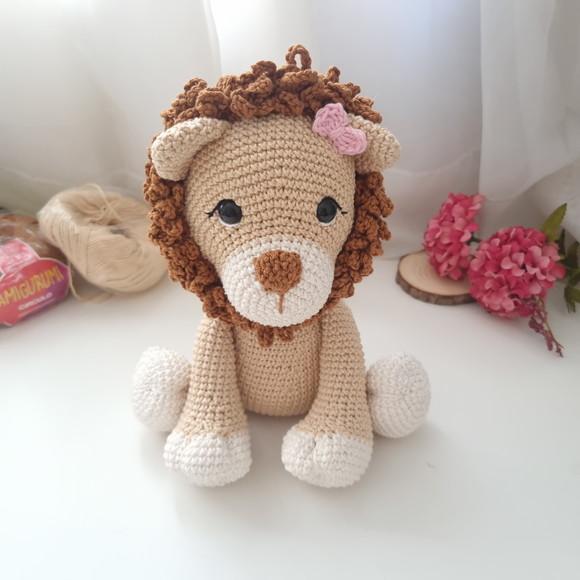 Leão Amigurumi