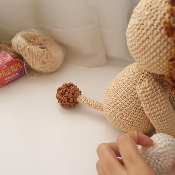 Leão Amigurumi