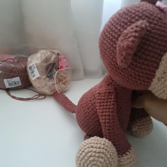 Macaco Amigurumi