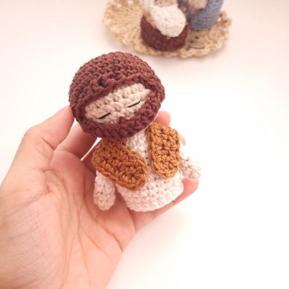 Mini Presépio Amigurumi