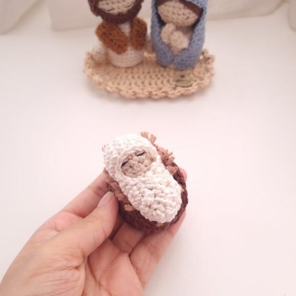 Mini Presépio Amigurumi