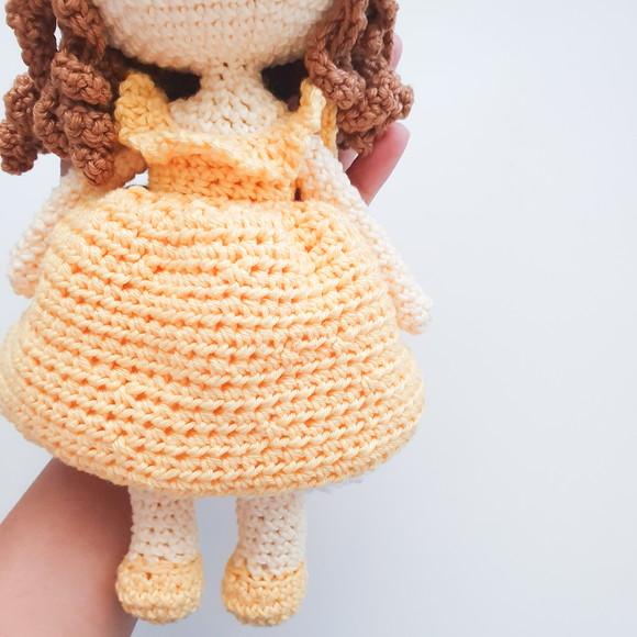 Princesa Bela Amigurumi