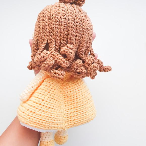 Princesa Bela Amigurumi
