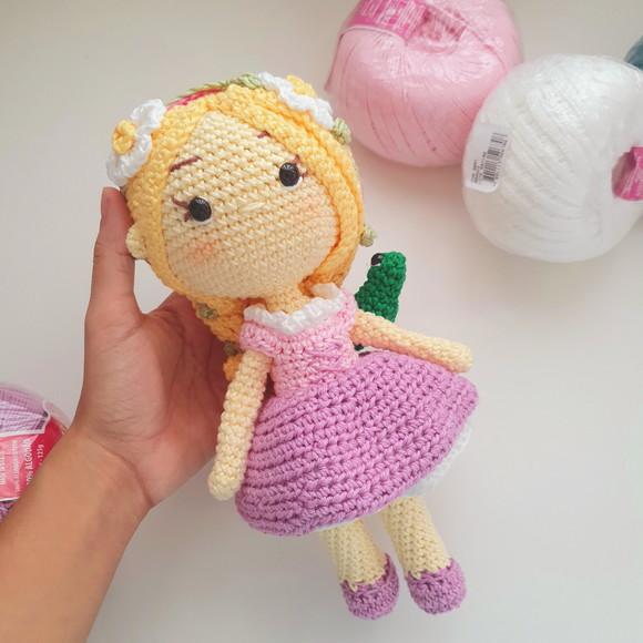 Rapunzel e Flyn Rider Amigurumi