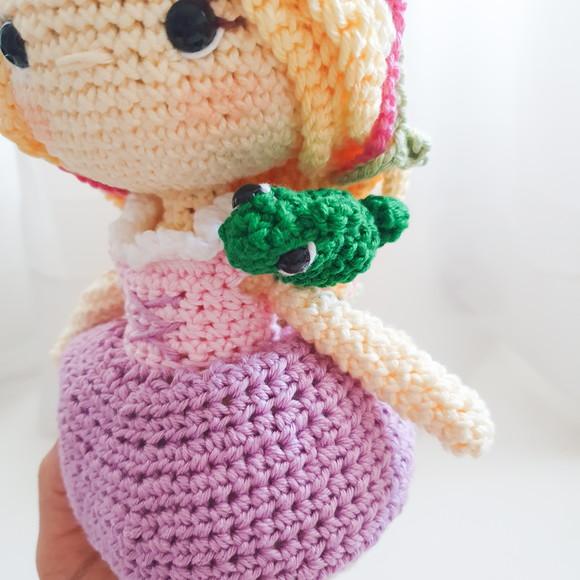 Rapunzel Enrolados Amigurumi